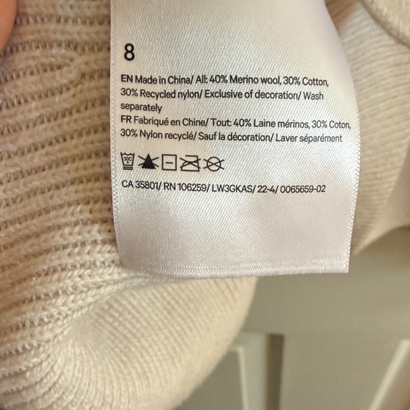 🍋 Lululemon Athletica: Soft Cream Crew Neck Sweater - Picture 4 of 5